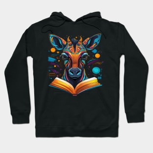 Okapi Reads Book Hoodie